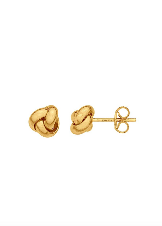 Aretes Nudo Oro