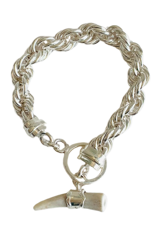 Pulsera Torzal c/Cuerno