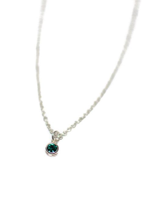 Cadena Birthstone Plata